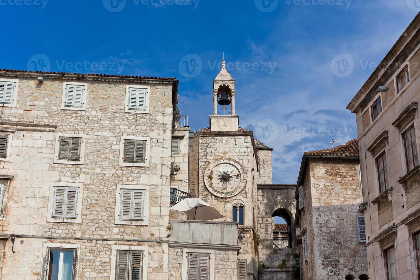 Diocletian Palace in Split, Croatia photo