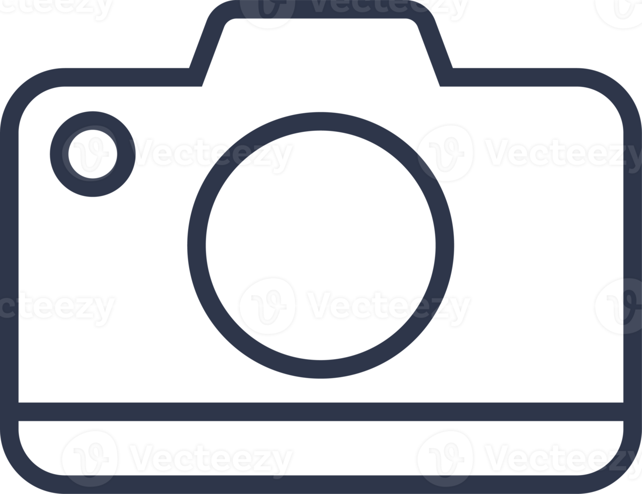 Camera line icon in grey colors. Photo signs for apps or website interface. png