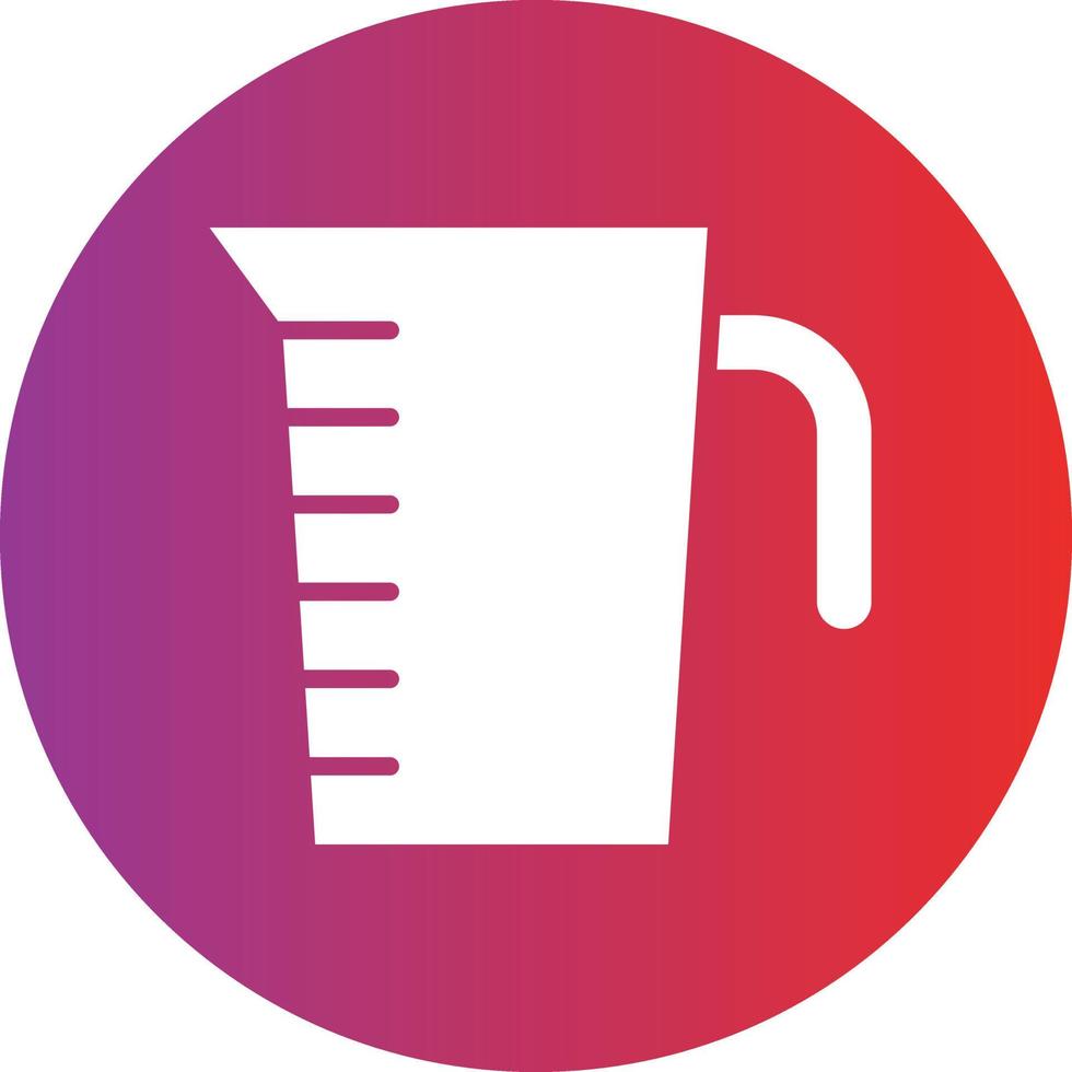 Measuring Cup Icon Style vector