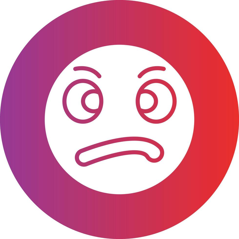 Suspicious Icon Style vector