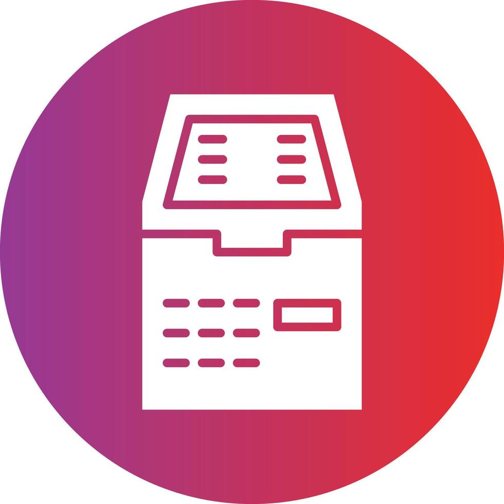 Atm Machine Icon Style vector