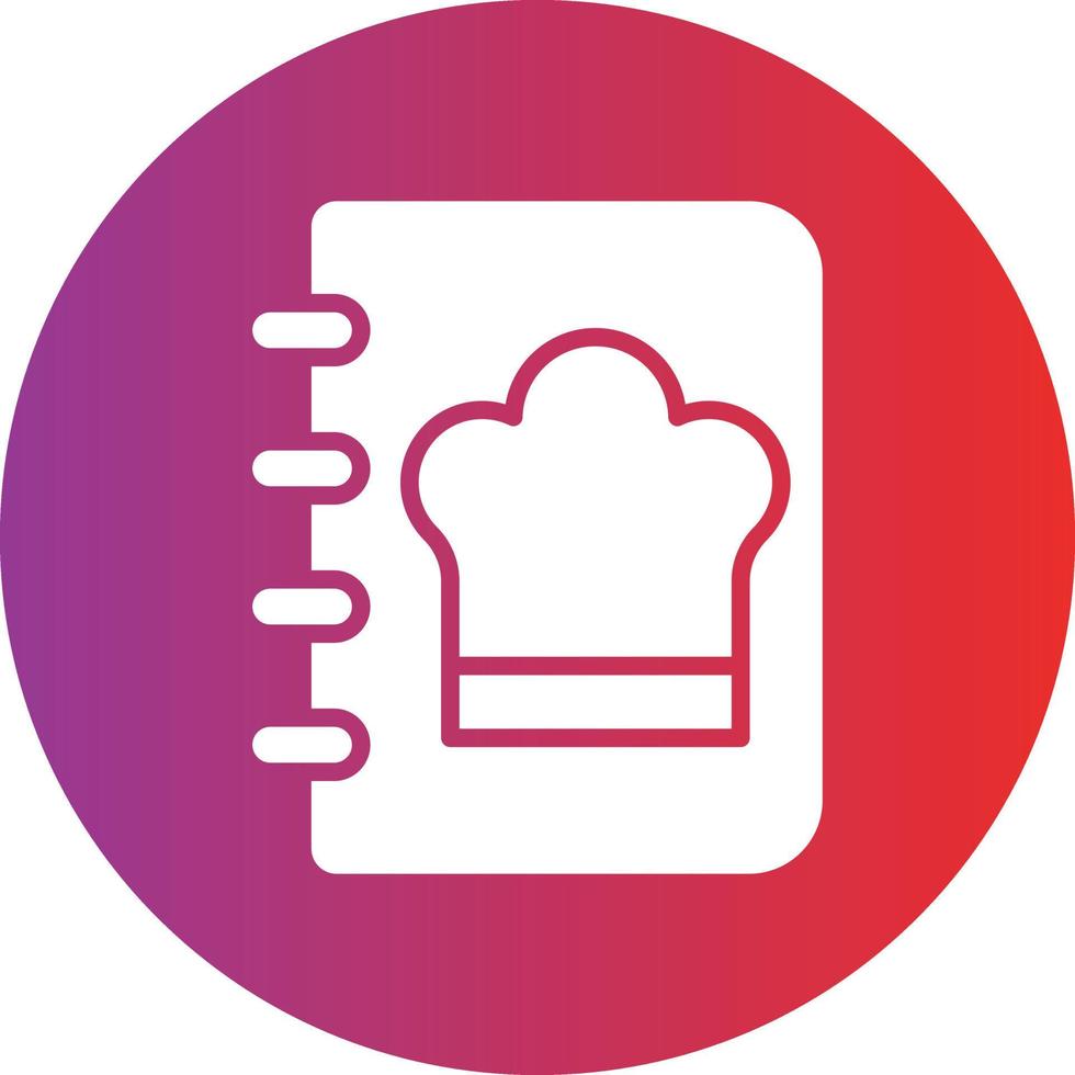 Cookbook Icon Style vector