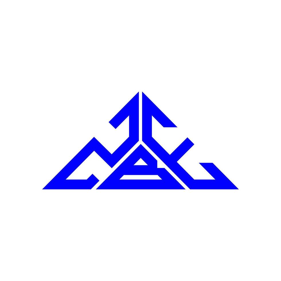 ZBE letter logo creative design with vector graphic, ZBE simple and modern logo in triangle shape.