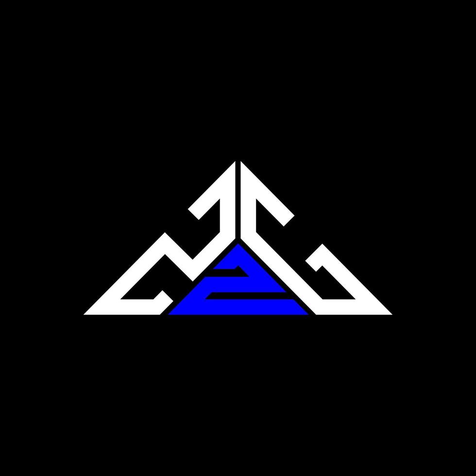 ZZG letter logo creative design with vector graphic, ZZG simple and modern logo in triangle shape.