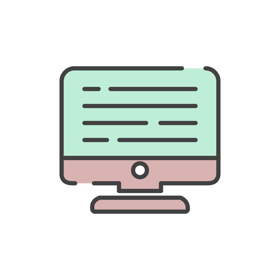 Computer icon vector illustration