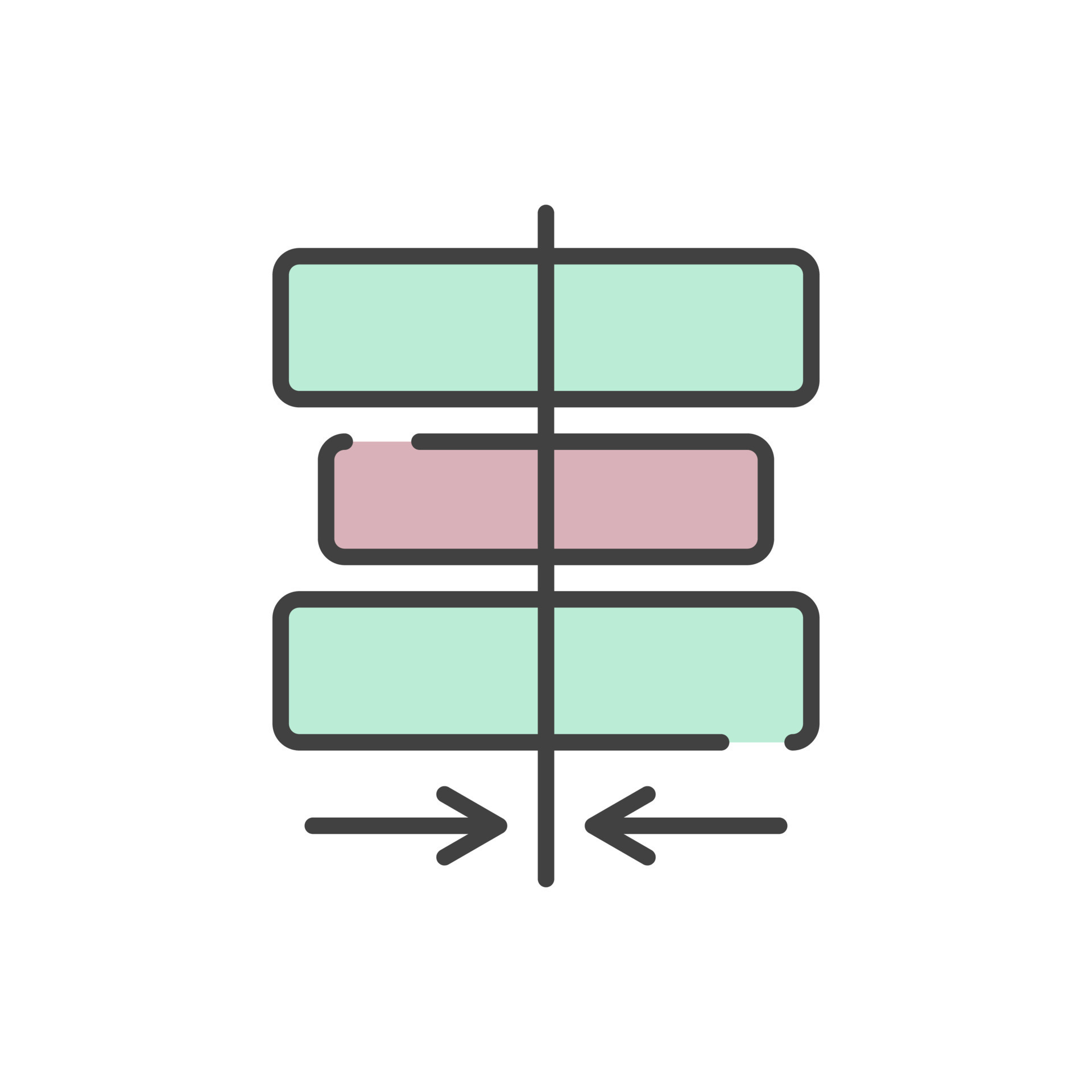 align center icon vector illustration 13085166 Vector Art at Vecteezy