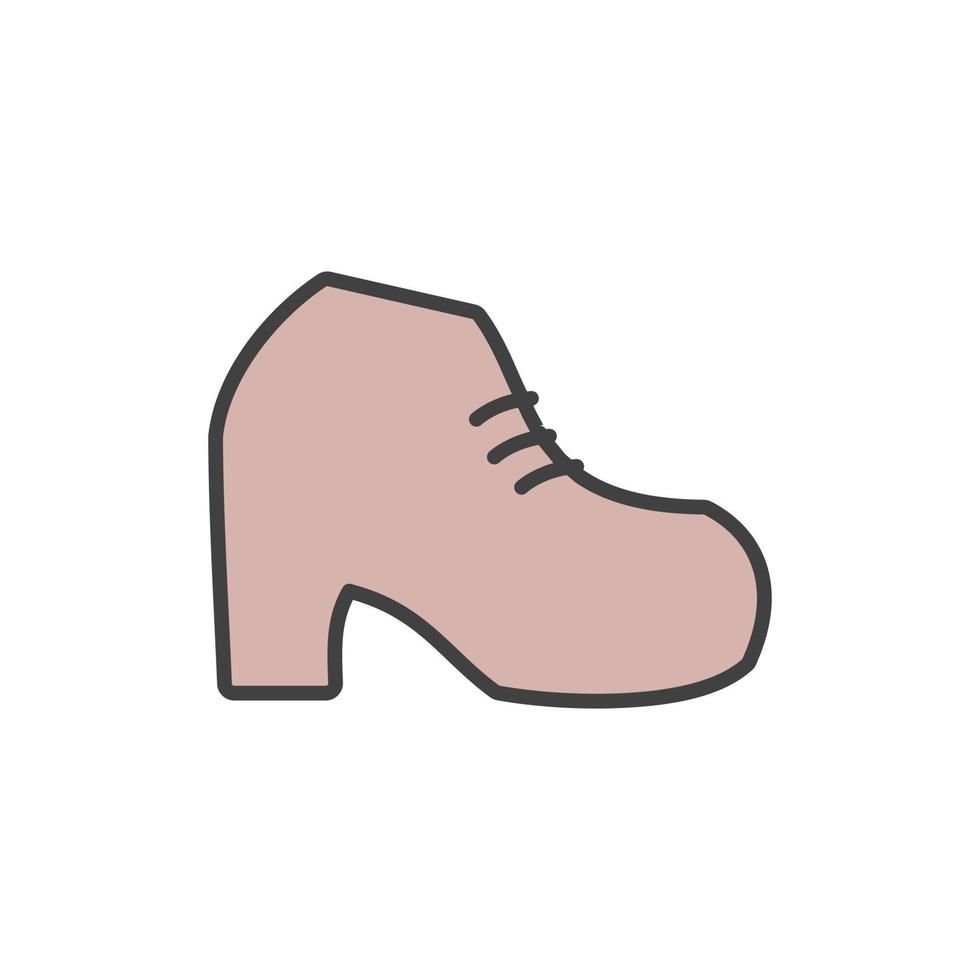boot icon vector illustration