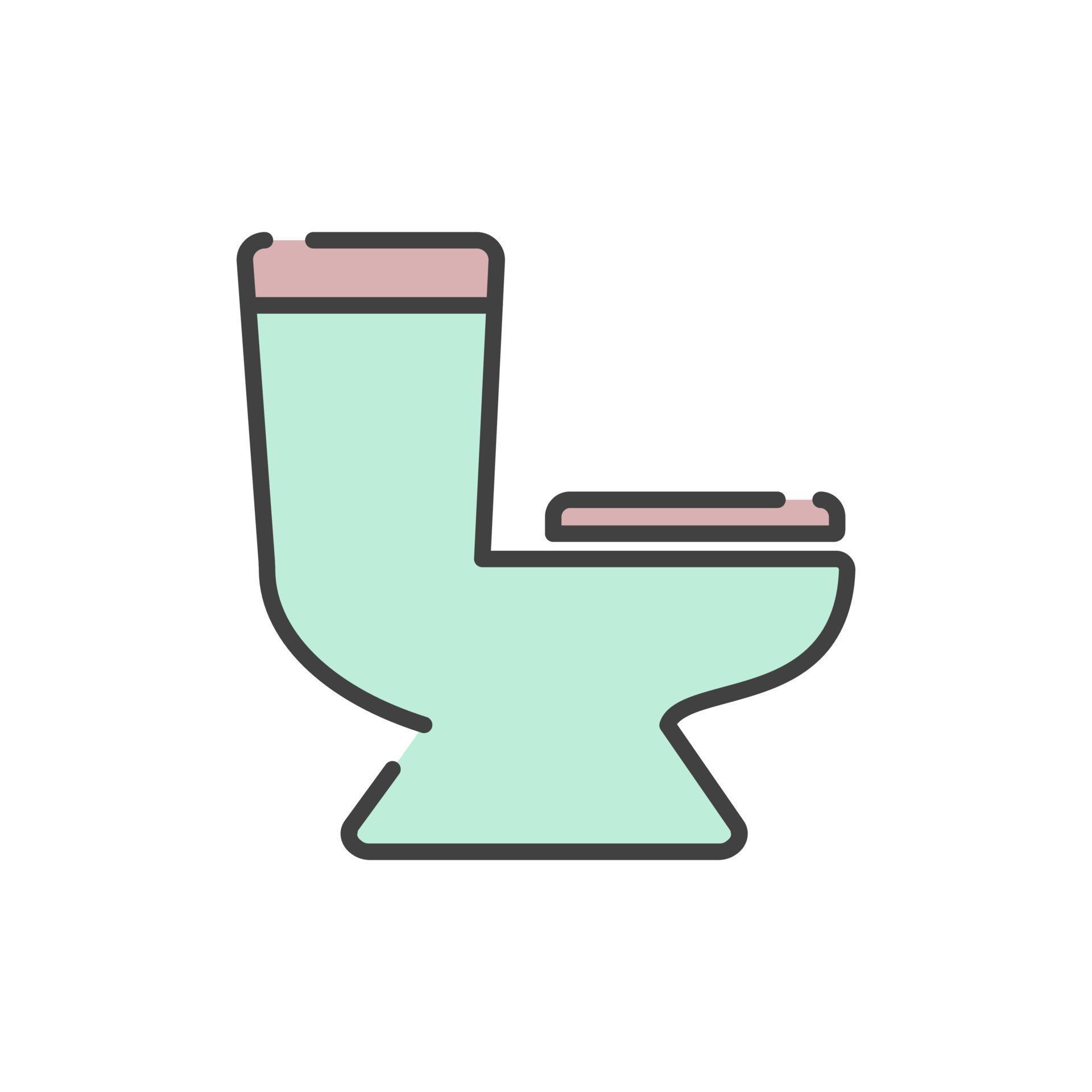 Toilet seat icon vector illustration 13085177 Vector Art at Vecteezy