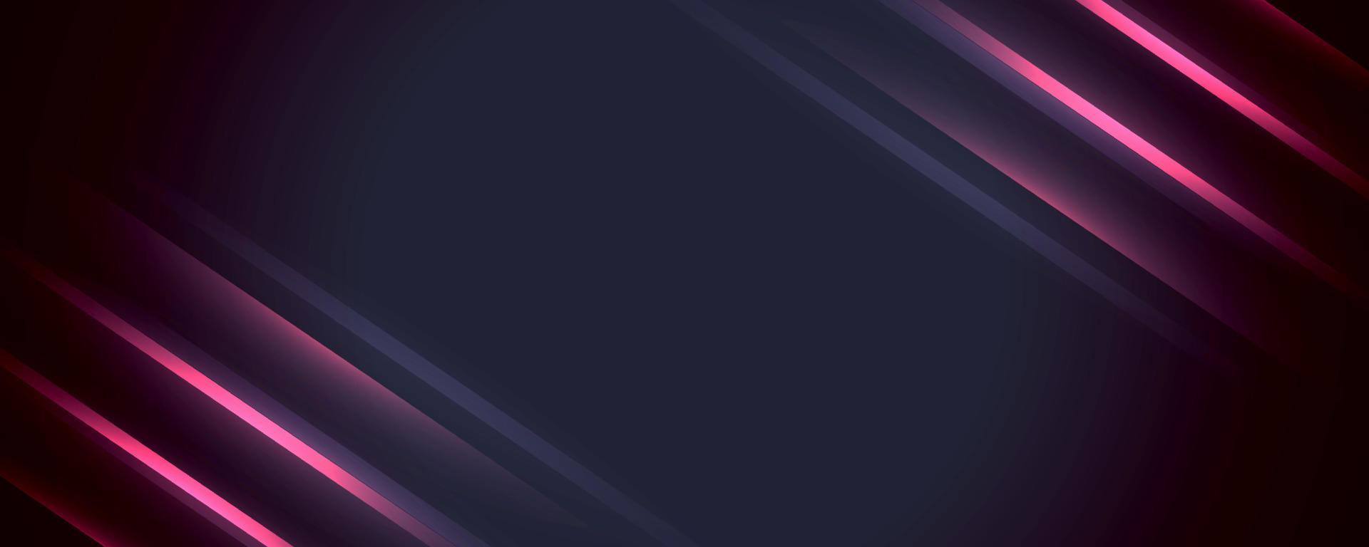 Abstract background with glowing lines, neon stripes, vector illustration