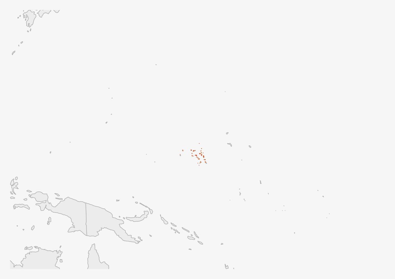 Marshall Islands map highlighted in Marshall Islands flag colors vector
