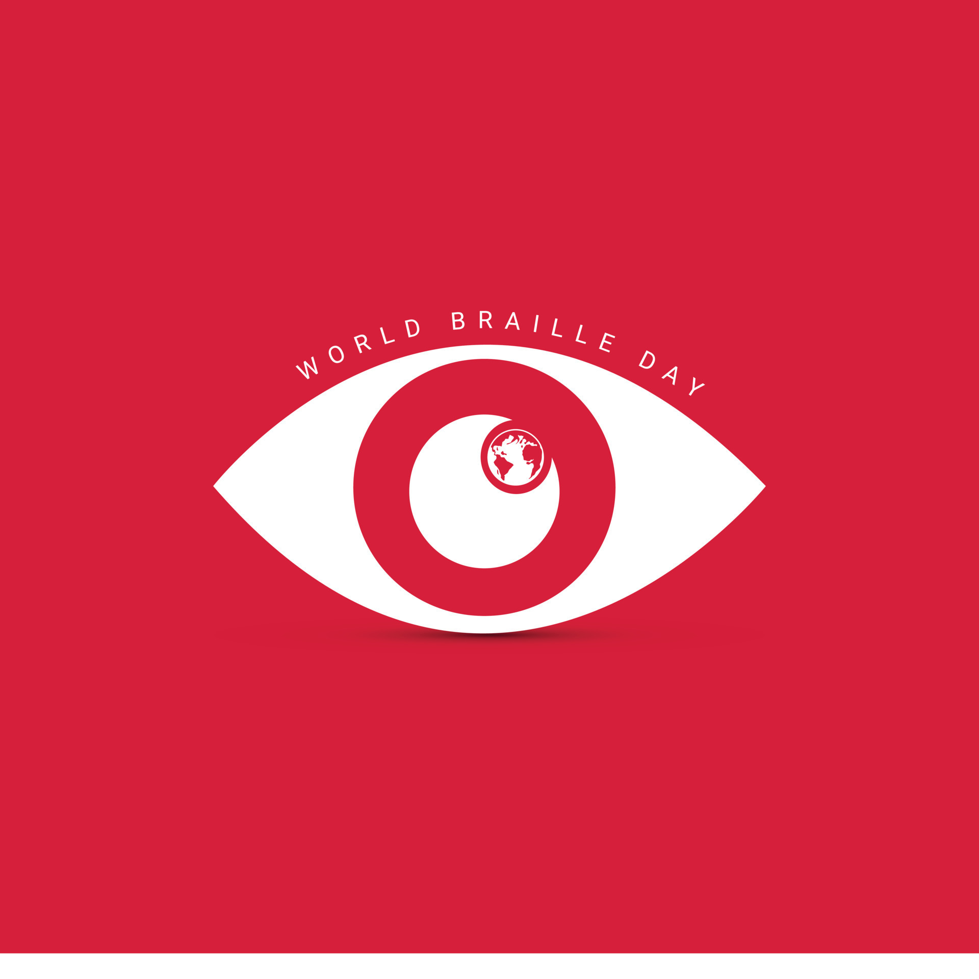 World Braille Day, blind day, world blind day, educational day, creative concept. 13086568