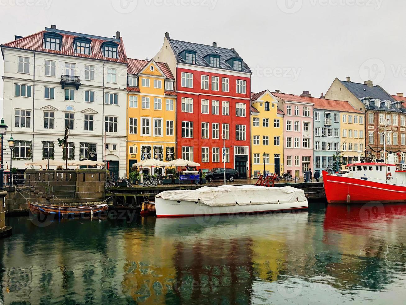 Nyhavn houses in Copenhagen 2 photo
