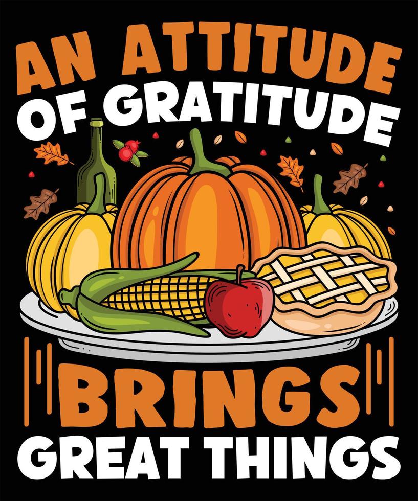 Typography Thanksgiving Day dinner fall holiday pumpkin vector t shirt