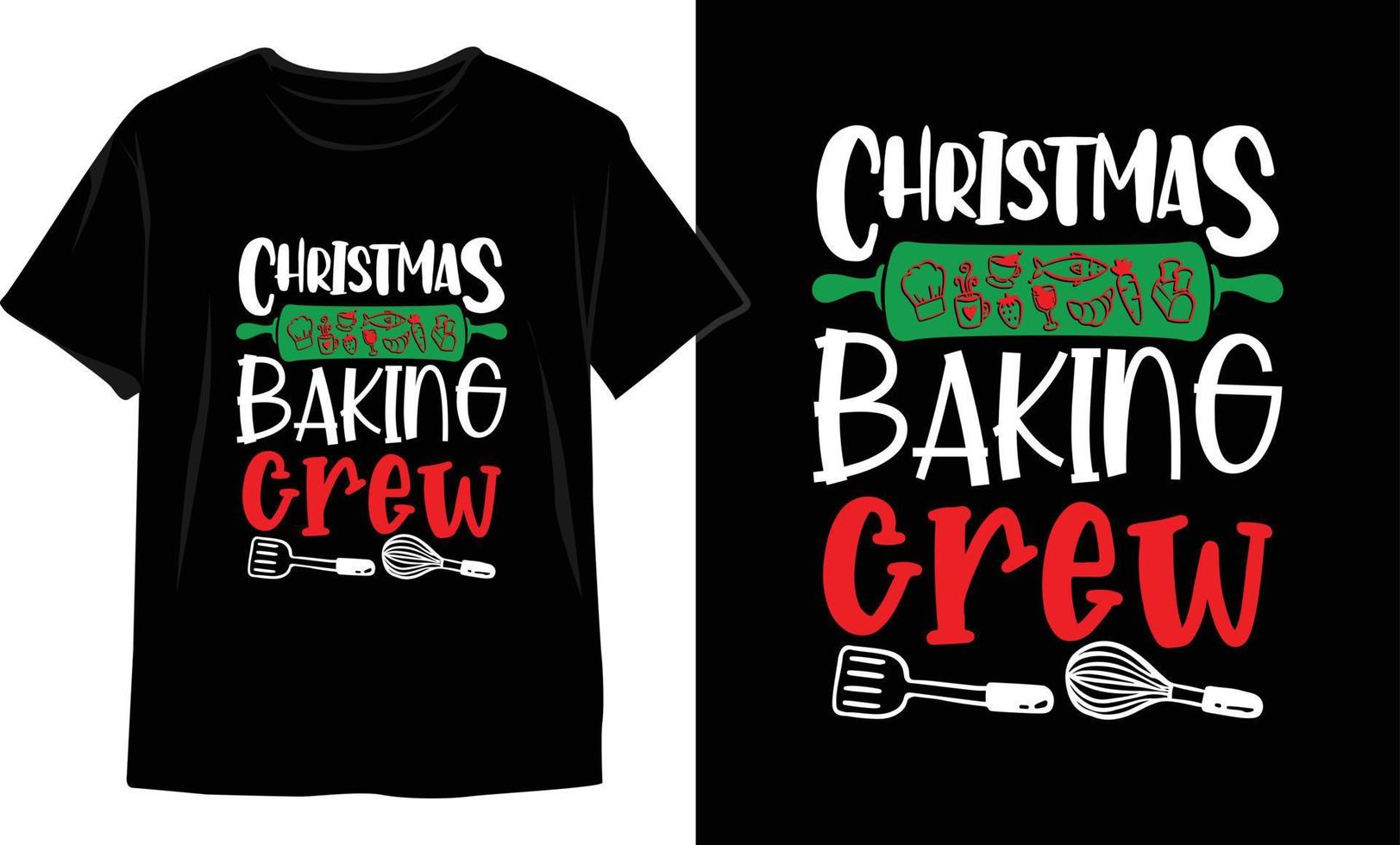 diseño de camisetas navideñas. gráficos vectoriales de navidad. diseño de camiseta vector