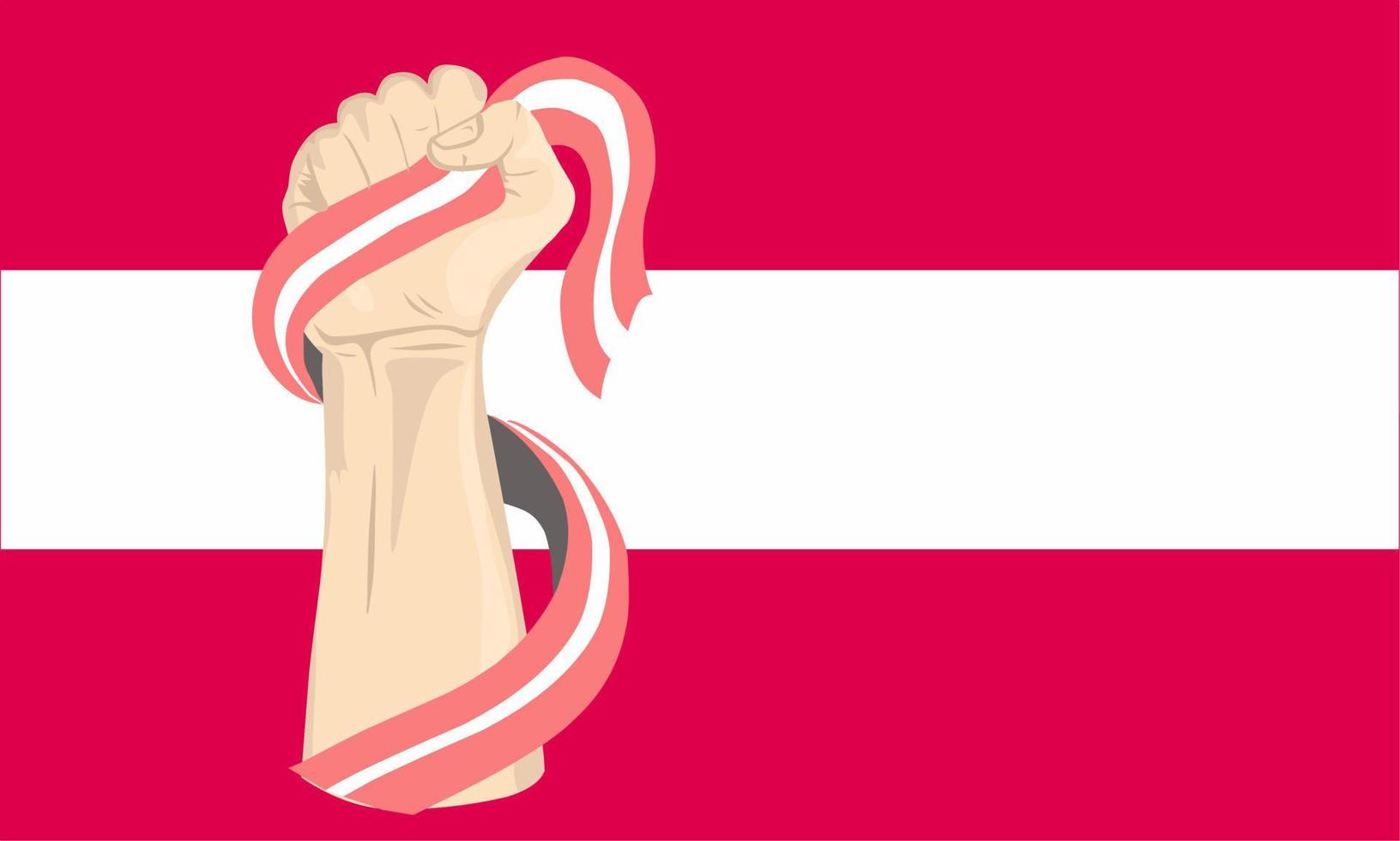 Flat design. banner design. Vector. senjata Austria independence day. Oktober 26. web design. icon vector