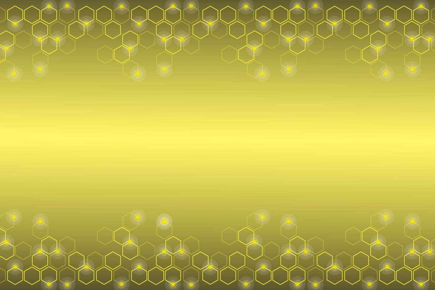 technology background with yellow gradient lines and colors vector
