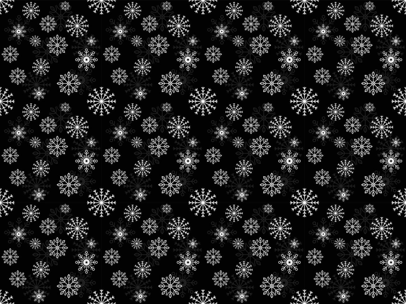 wallpaper seamless winter cartoon merry christmas new year pattern snowflake background abstract art vector