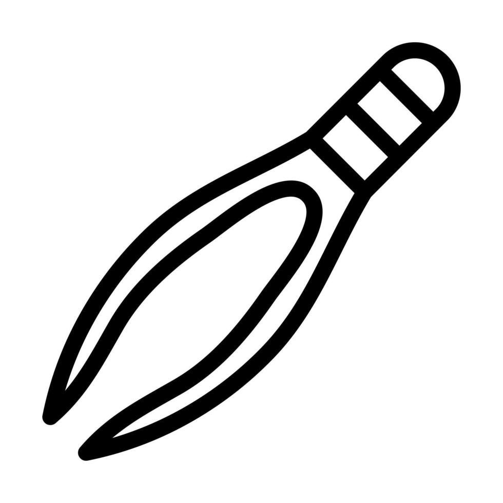 Tweezers Icon Design vector