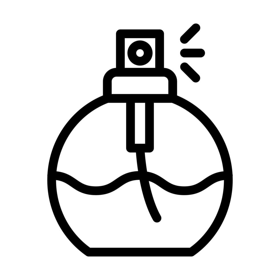 Perfume Bottle Icon Design vector