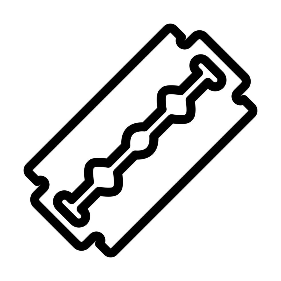 Razor Blade Icon Design vector