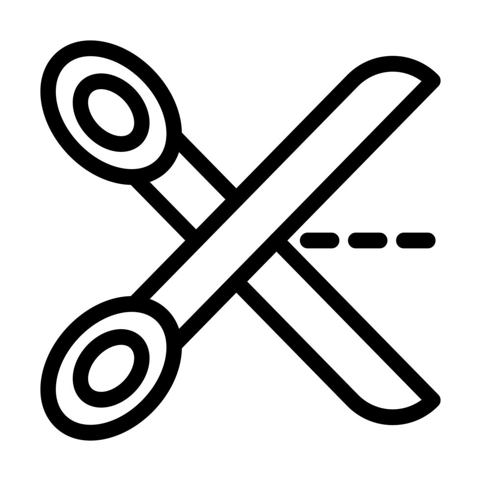 Scissors Icon Design vector