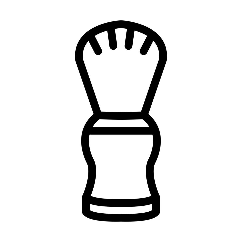 Shaving Brush Icon Design vector