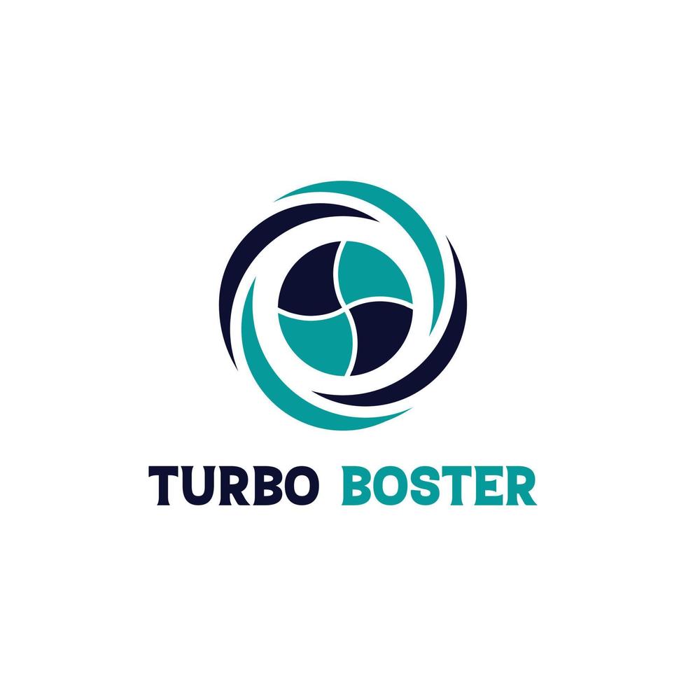 Turbo logo template vector