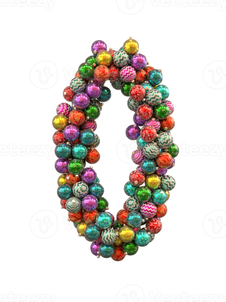 Festive Retro Holiday Christmas ornaments globe typeface text 0 png