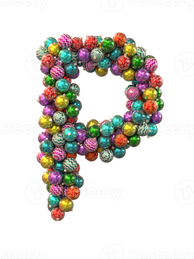 Festive Retro Holiday Christmas ornaments globe typeface text P png