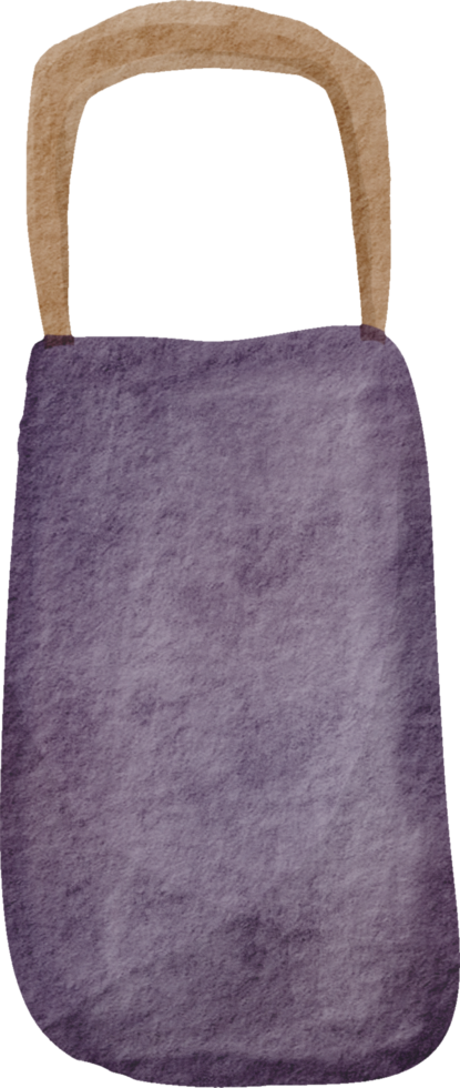 waterverf Purper zak png