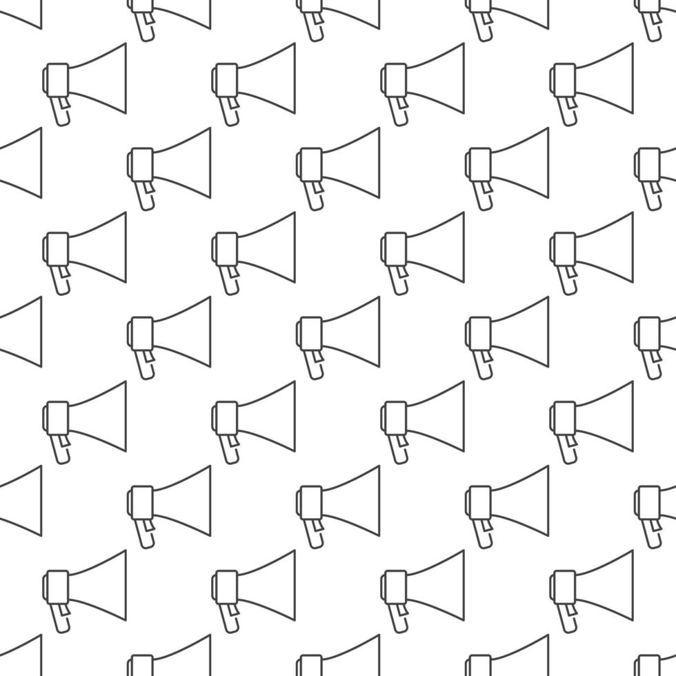 Vector Megaphone concept seamless pattern 13089372 Vector Art at Vecteezy