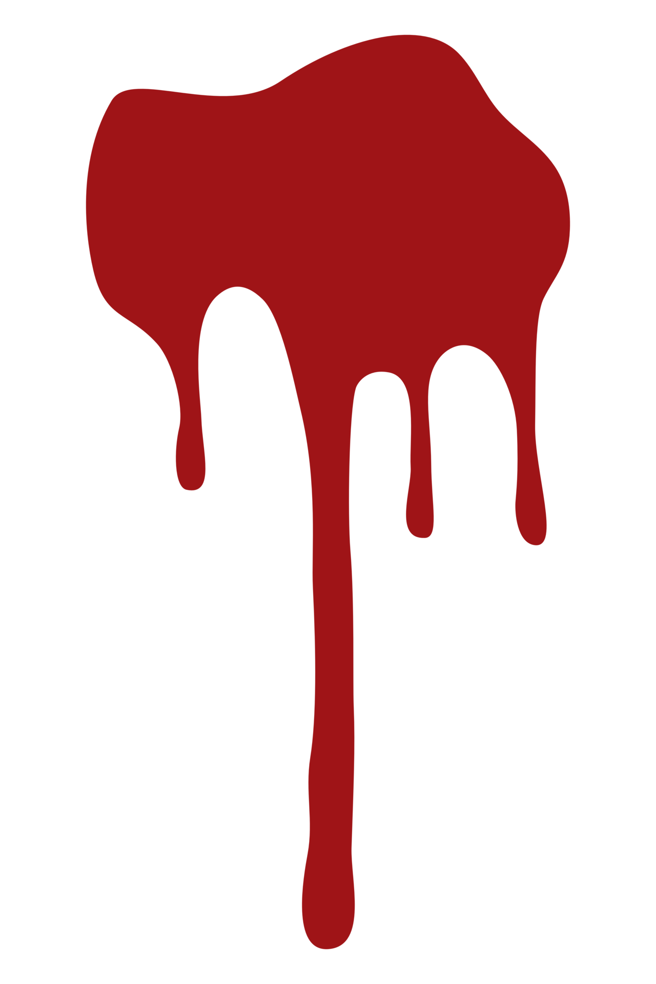 blood drop in flat design 13089786 PNG