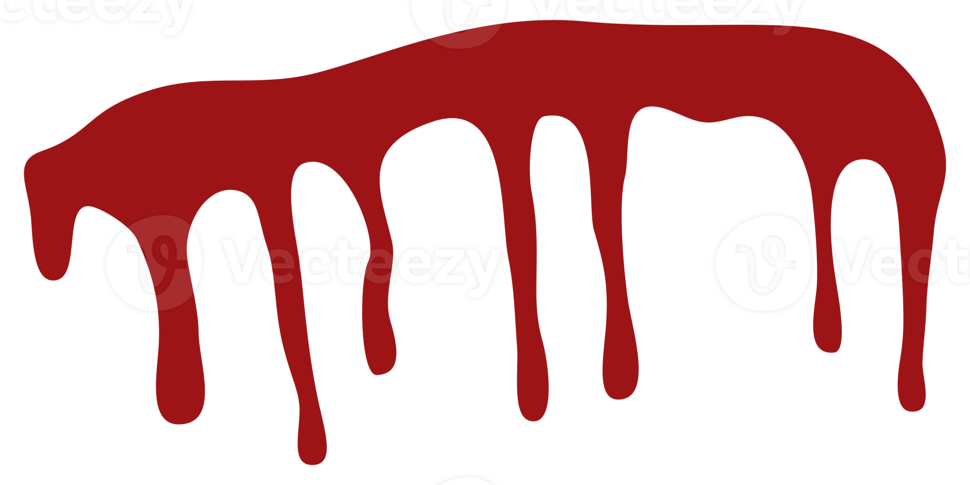 gota de sangre en diseño plano png