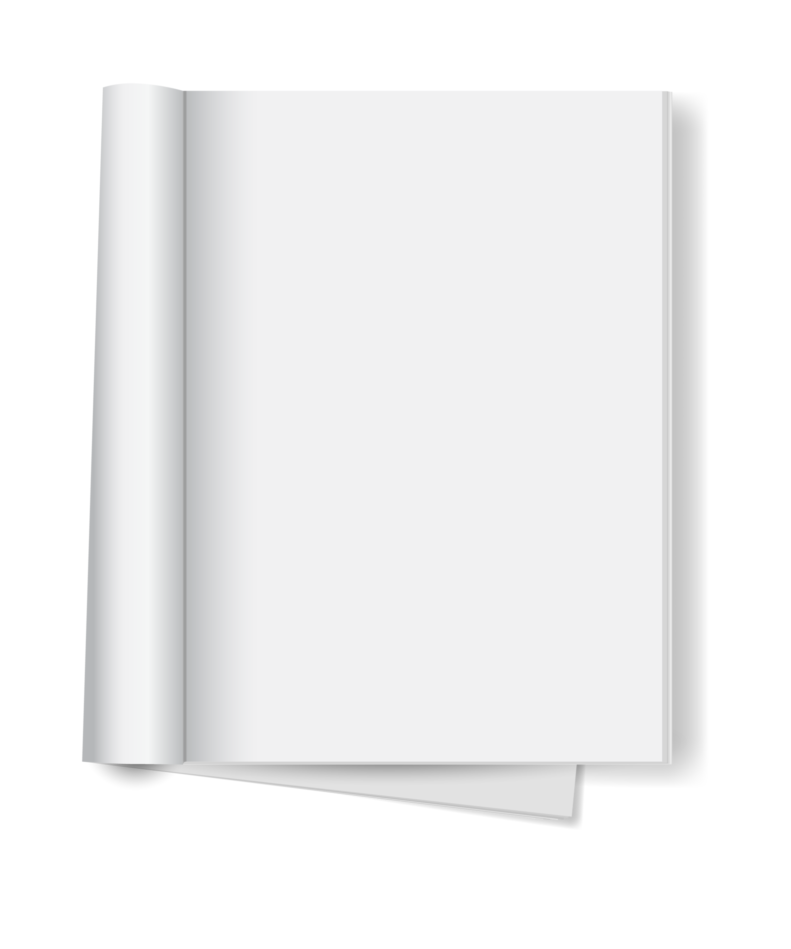 Blank open book 13089812 png