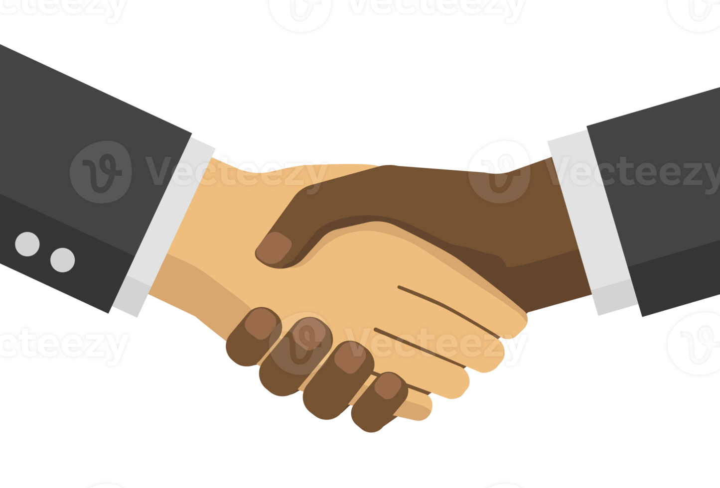 two business people shaking hands png