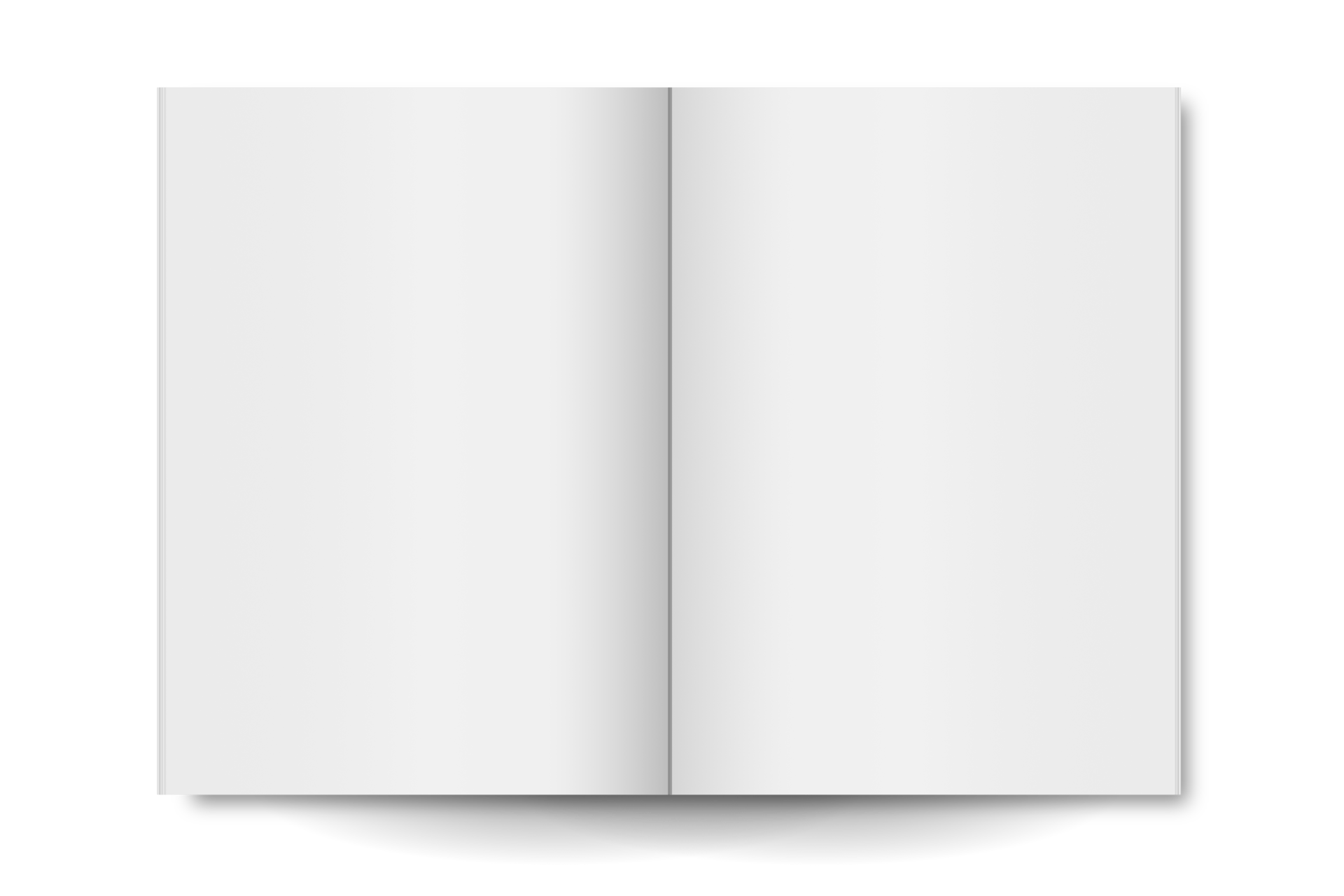 Blank Open Book 13089860 Png