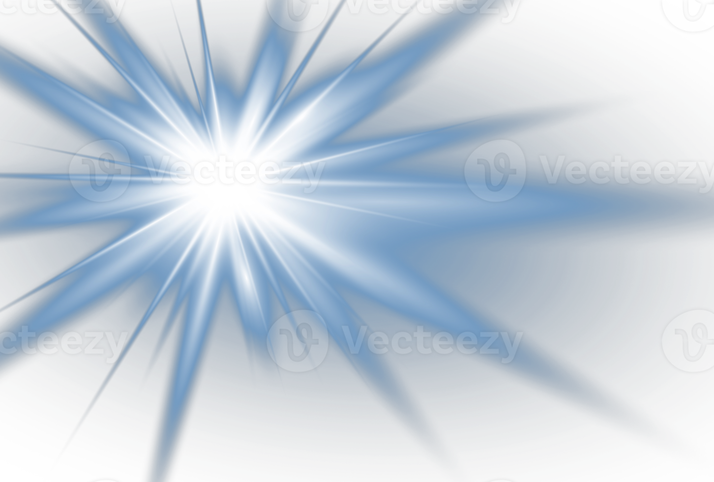 Blue lens flare png