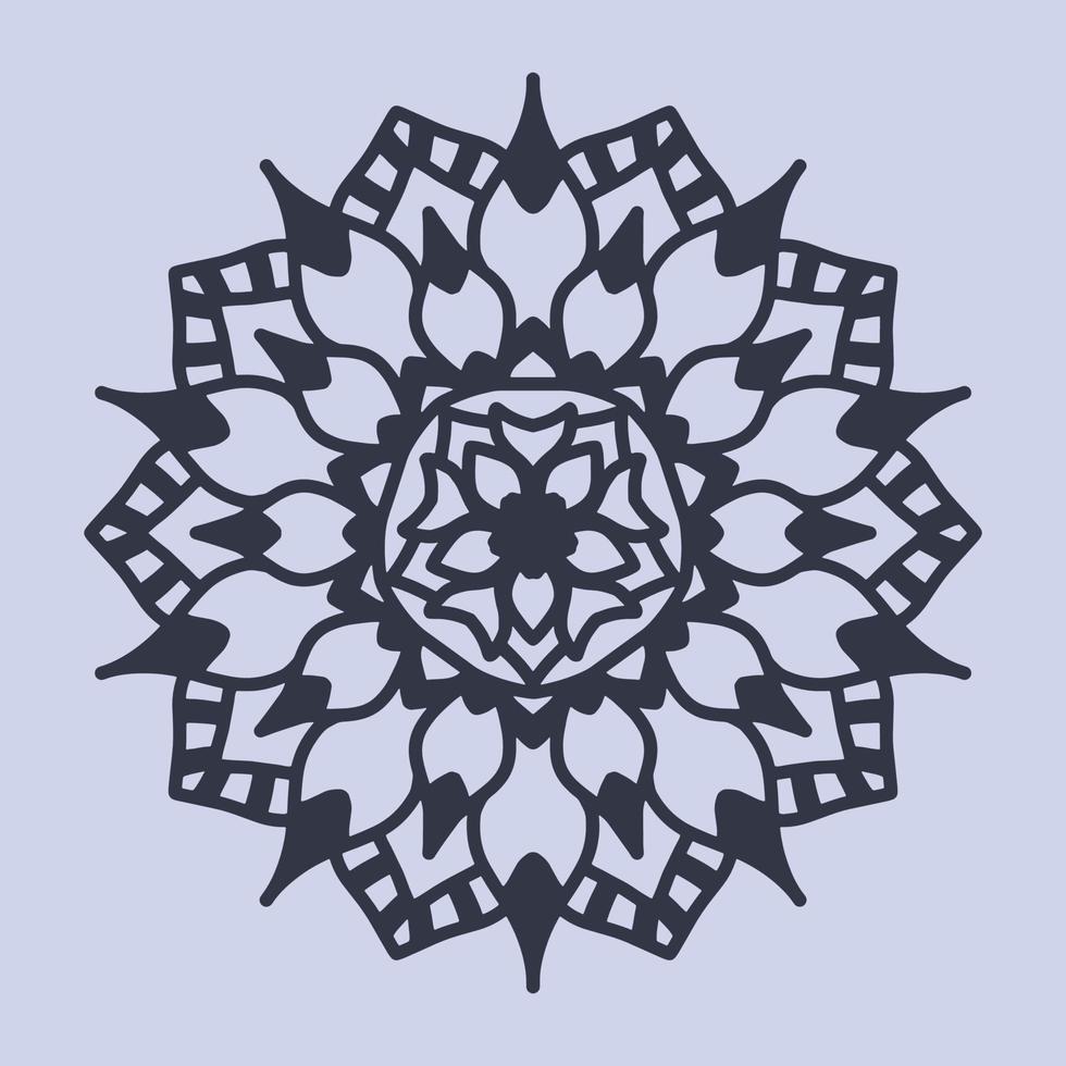 laser cut Mandala pattern. vector