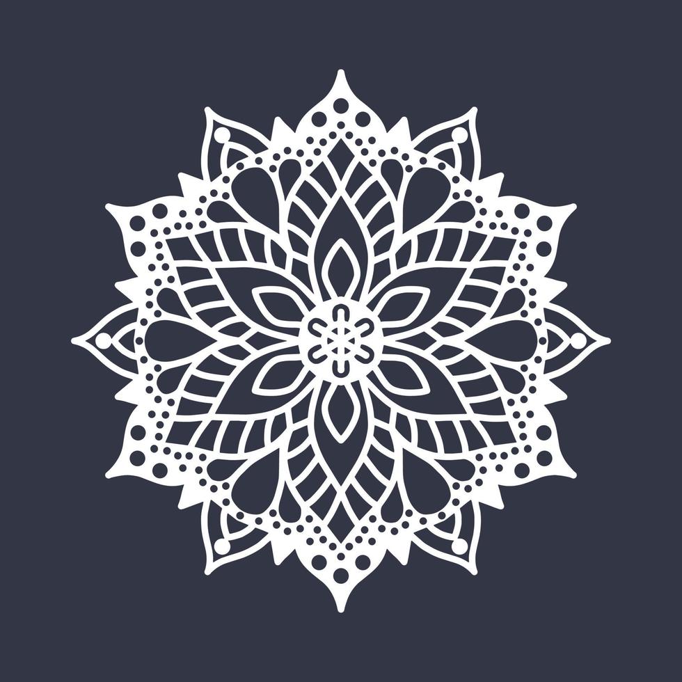 laser cut Mandala pattern. vector