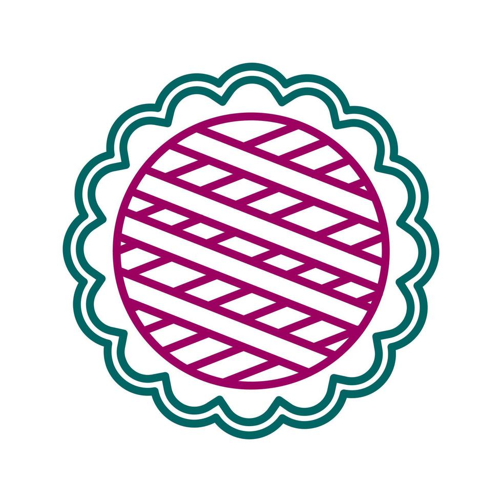 Apple Pie Vector Icon