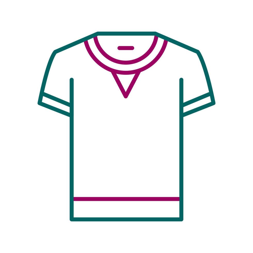 icono de vector de camiseta