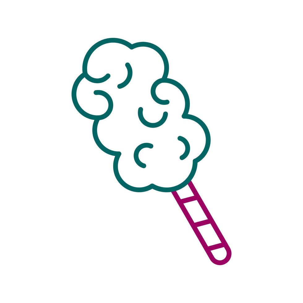 Cotton Candy Vector Icon
