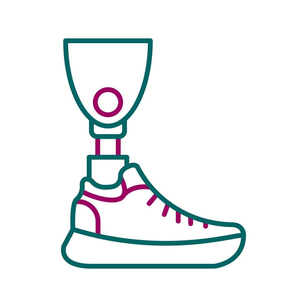 Prosthesis Vector Icon