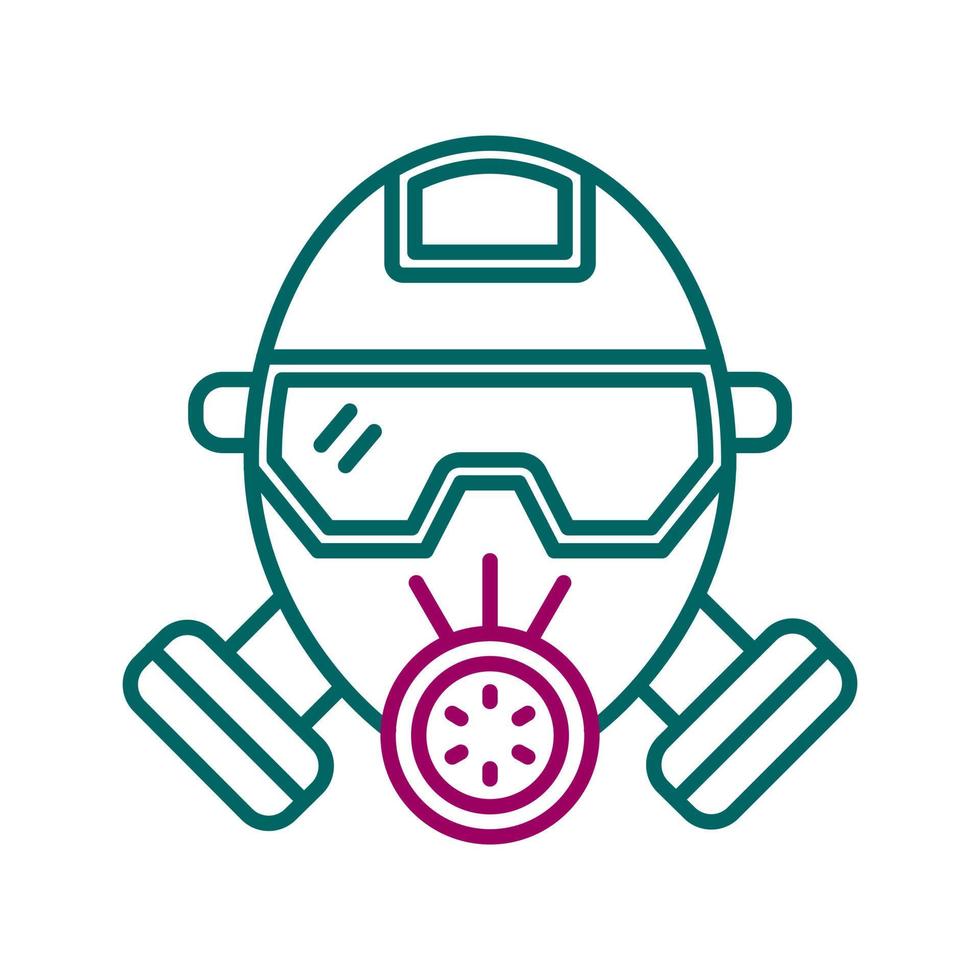 Gas Mask Vector Icon