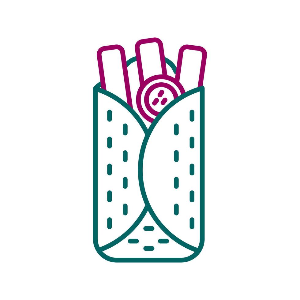 Fajita Vector Icon