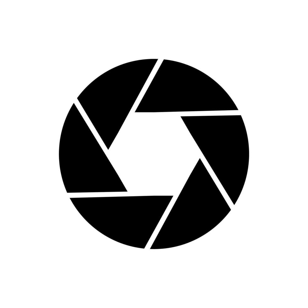 camera solid icon vector