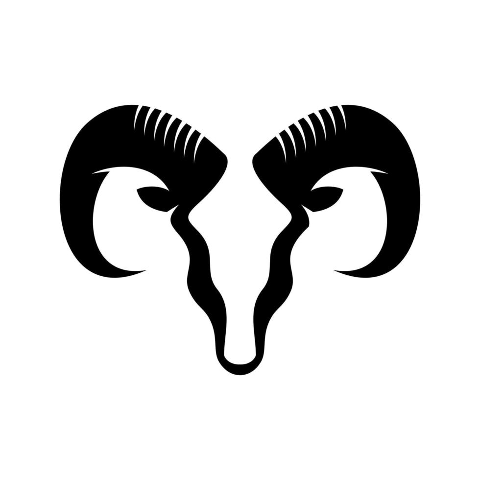 ram head logo vector