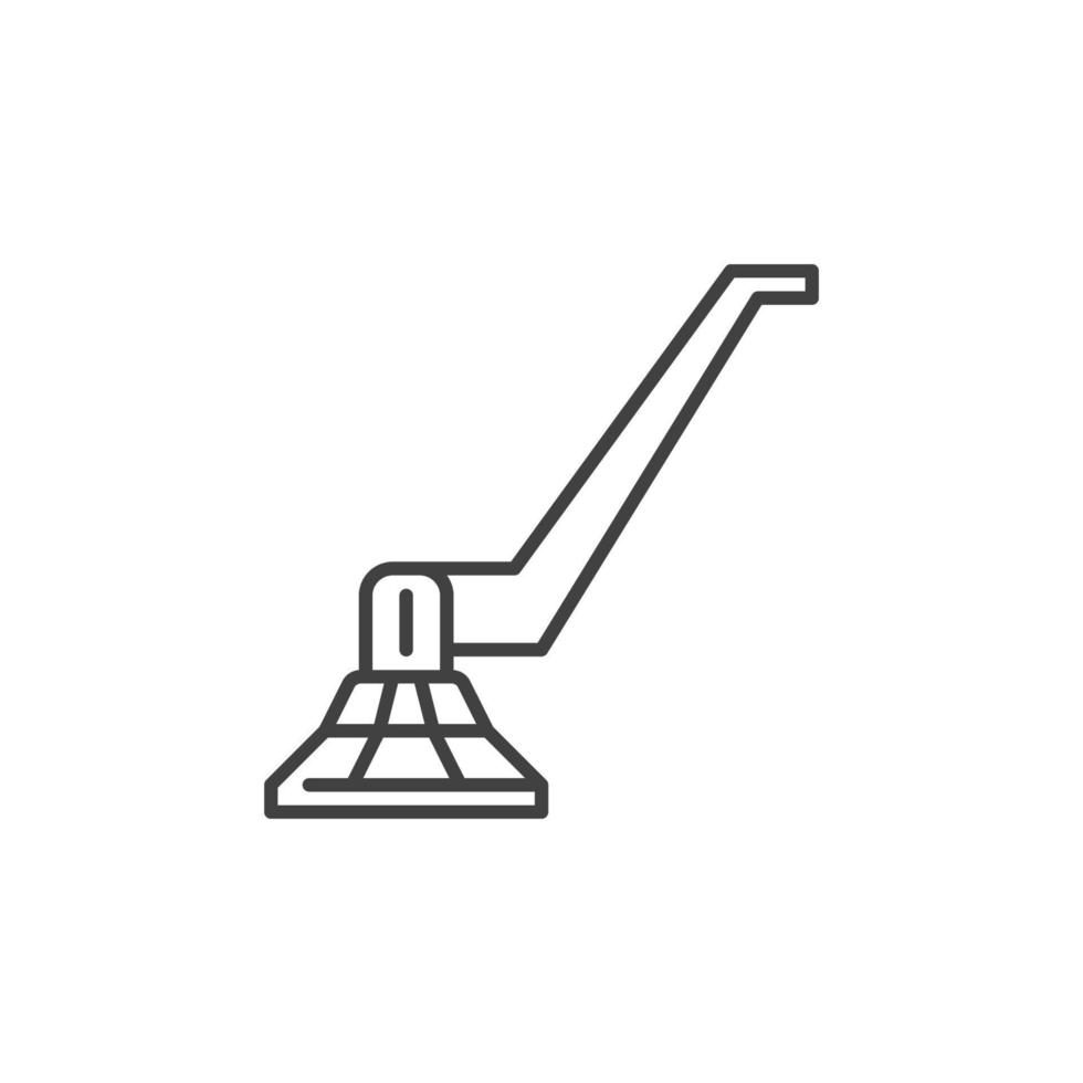 Sander for Screed vector concept icon in thin line style