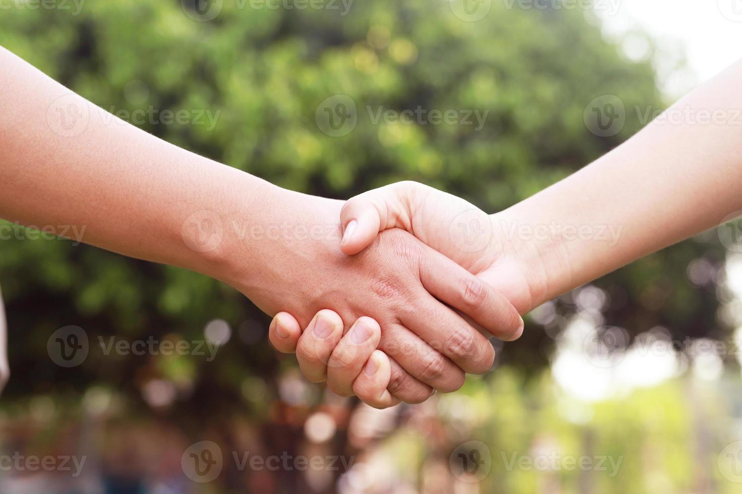 couple holding hands ready to marry on valentines day photo