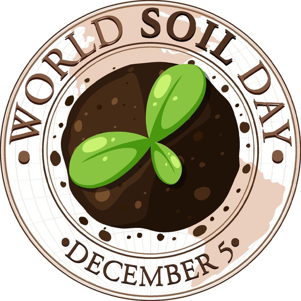 World Soil Day Banner Design vector